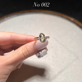 綠隕隨形戒指