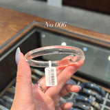 小精品白水晶手鐲