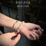 葡萄石X黃水晶