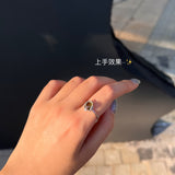 綠隕隨形戒指