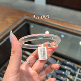 小精品白水晶手鐲