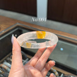 黃膠花肥圓手鐲
