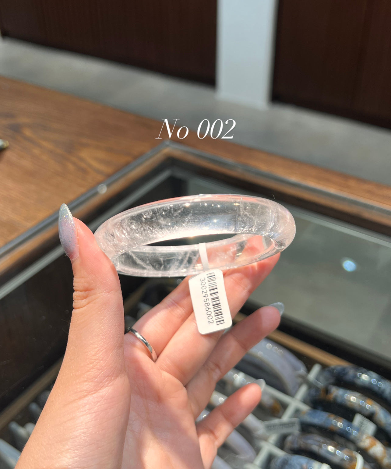 白水晶正圈手鐲