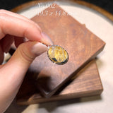 金髮共生吊墜