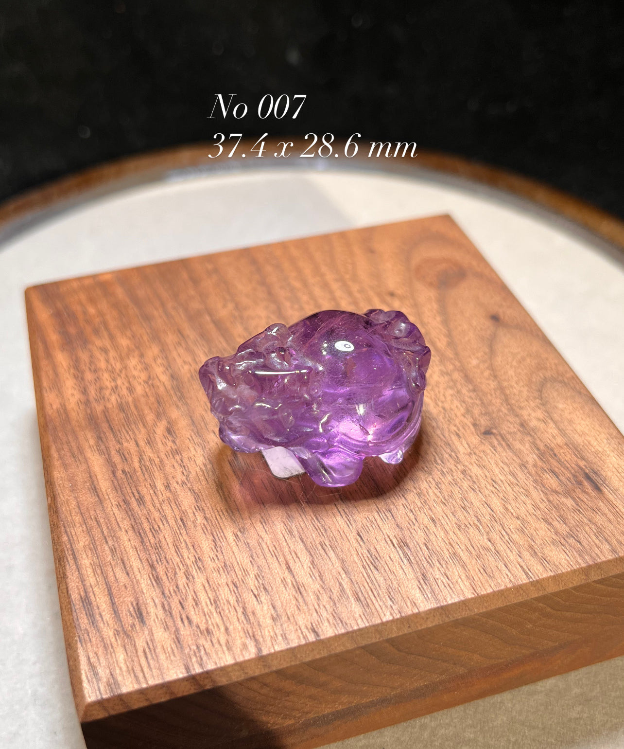 紫水晶龍龜