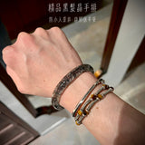 精品黑髮手排