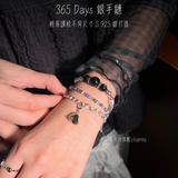 365 Days 銀手鏈