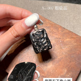 No 007 金運石九尾狐吊墜 (瑕疵品)