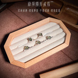 綠隕隨形戒指